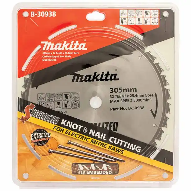 MAKITA B-30938 305mm 32T SAW BLADE
