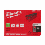 MILWAUKEE MNM1600 1" (25mm) Insulated Cable Staples - 600Pk