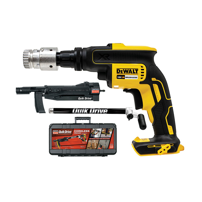 Quik Drive PRO300SG2DC2KA-S Cordless Auto-Feed Screw Driving System